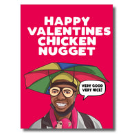Valentine Chicken Nugget Card